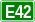 Tabliczka E42.svg