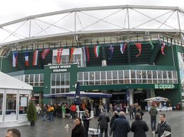 The Gerry Weber Stadion during the Handball World Cup 2007