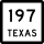 Texas 197.svg