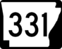 Highway 331 marker