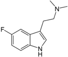 5-Fluoro-DMT structure.png