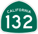 State Route 132 marker