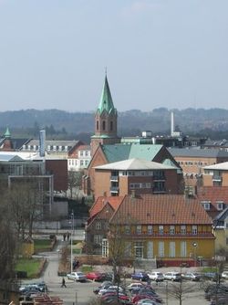 Skyline of Silkeborg