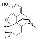 Chemical structure of 6-Methyldihydromorphine.