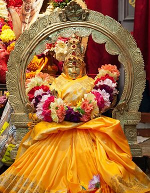 Devi Bhuvaneswari at Parashakthi Temple.jpg