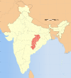 India Chhattisgarh locator map.svg