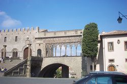 Viterbo, the Palace of the Popes