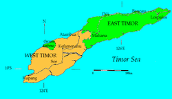 Kefamenanu is located in Indonesia Timor