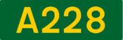 A228 road shield