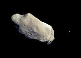 Asteroid Ida with its own moon