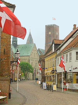 The main street of Ribe