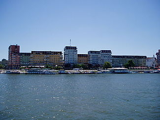 Skyline of Tulcea