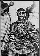 King Asantehene Prempeh I of Ashanti Empire