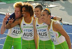 4x400 m Australia Berlin 2009.JPG