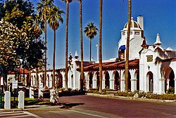 Ajo plaza in 1990