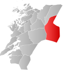 Lierne within Nord-Trøndelag