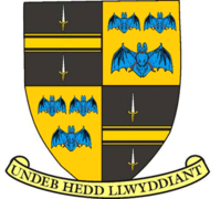 Coat of arms used by Brecknockshire County Council