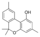 Chemical structure of cannabiorcol.