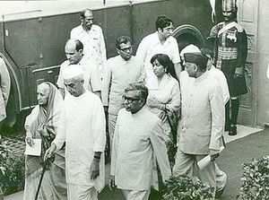 CharanSinghRedFortDelhi15August1979.JPG