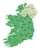 Ireland trad counties named.svg