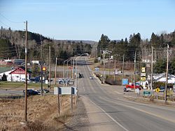 Highway 60 in Whitney.