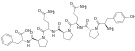 Chemical structure of Gliadorphin.