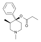 General structure of Desmethylprodine.