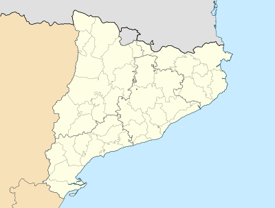 Location map Spain Catalonia