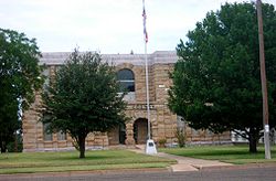 The Dickens County Courthouse