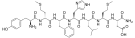 Chemical structure of Deltorphin.