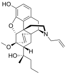 Chemical structure of Alletorphine.