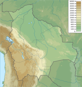 Nevado Sajama is located in Bolivia