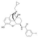 Chemical structure of IBNtxA.