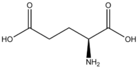 Glutamic acid in non ionic form