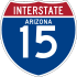 Interstate 15 marker