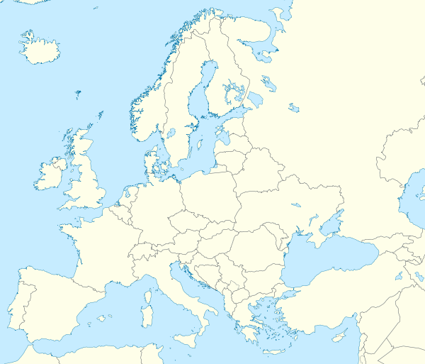 2003–04 UEFA Champions League is located in Europe