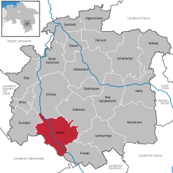 Alfeld (Leine) in HI.svg