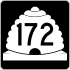 State Route 172 marker