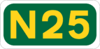 N25 road shield}}