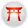 Shinto torii icon vermillion.svg