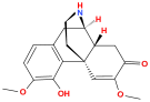 Chemical structure of 5,6-Dihydronorsalutaridine.