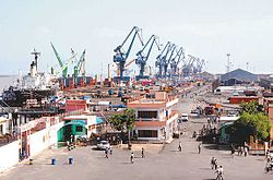 Gate 2 at KPT, Kandla Port, Gujarat, India