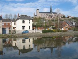 Lobbes on the river Sambre