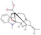 General structure of Pseudoakuammigine.