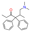 General structure of Isomethadone.