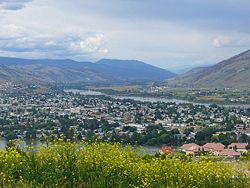 City view of Kamloops