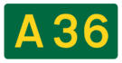 A36 road shield