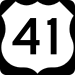 US Highway 41 shield