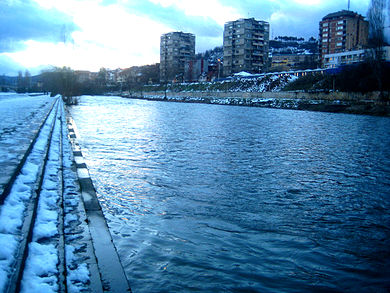 Ibar River in Mitrovica.jpg