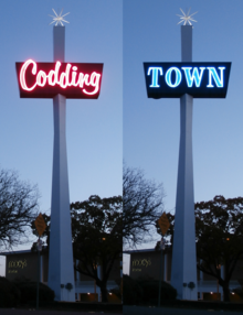 Coddingtown sign.png